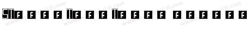 ST-常规(TrueType) (西方)字体转换